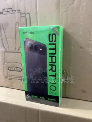 New Infinix Smart 10 Plus 128 GB Black