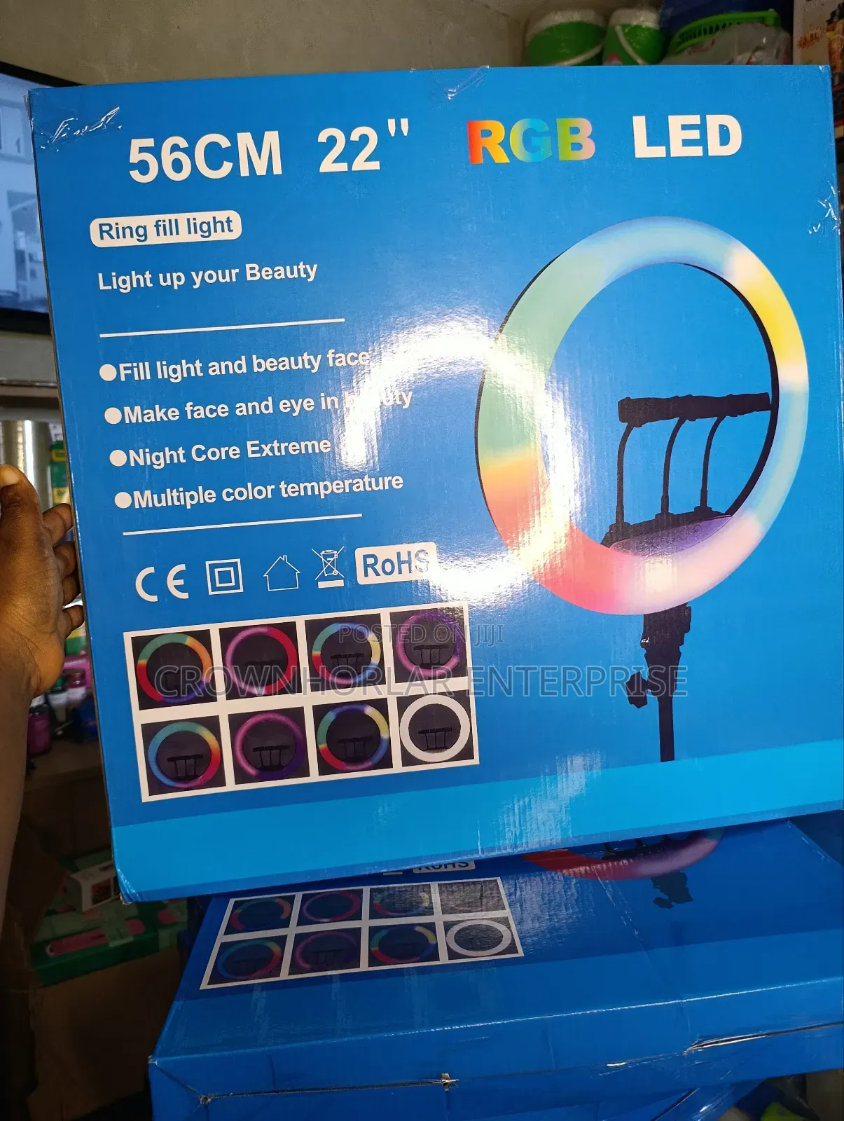 56cm 22" RGB Led Ringlight