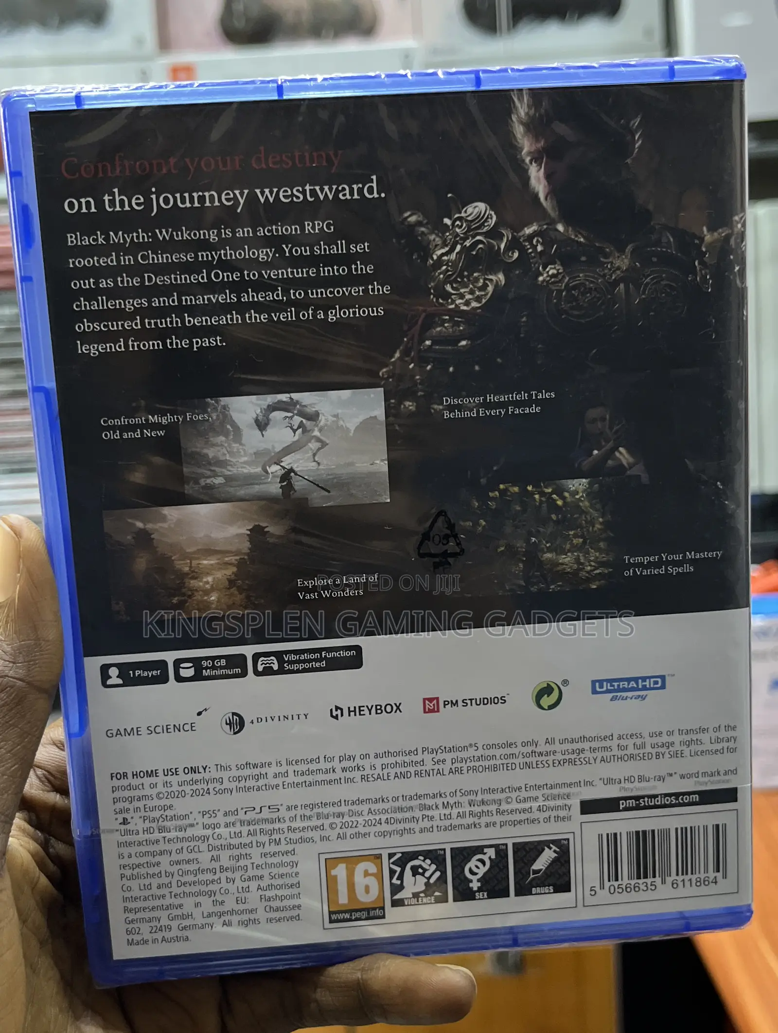 Ps5 Wukong Black Myth