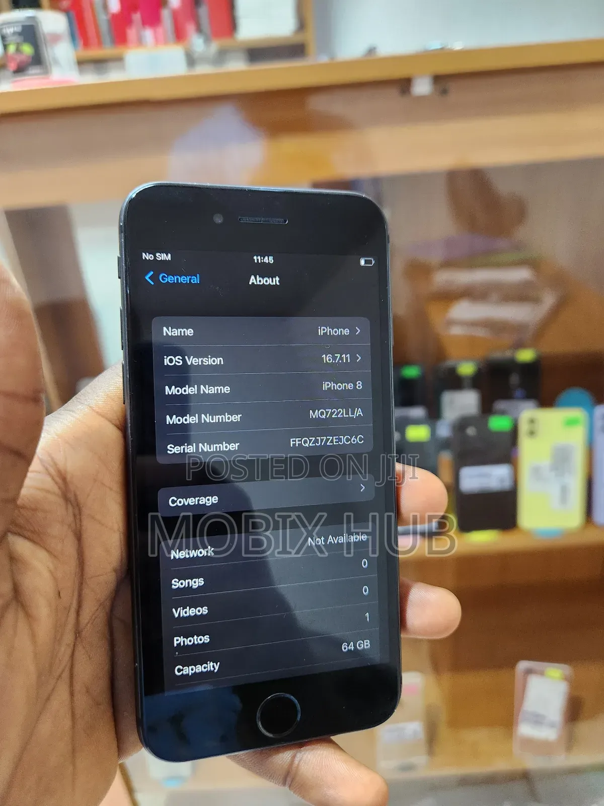 Apple iPhone 8 64 GB Black