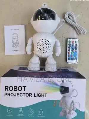 Portable Robotic Projector Light