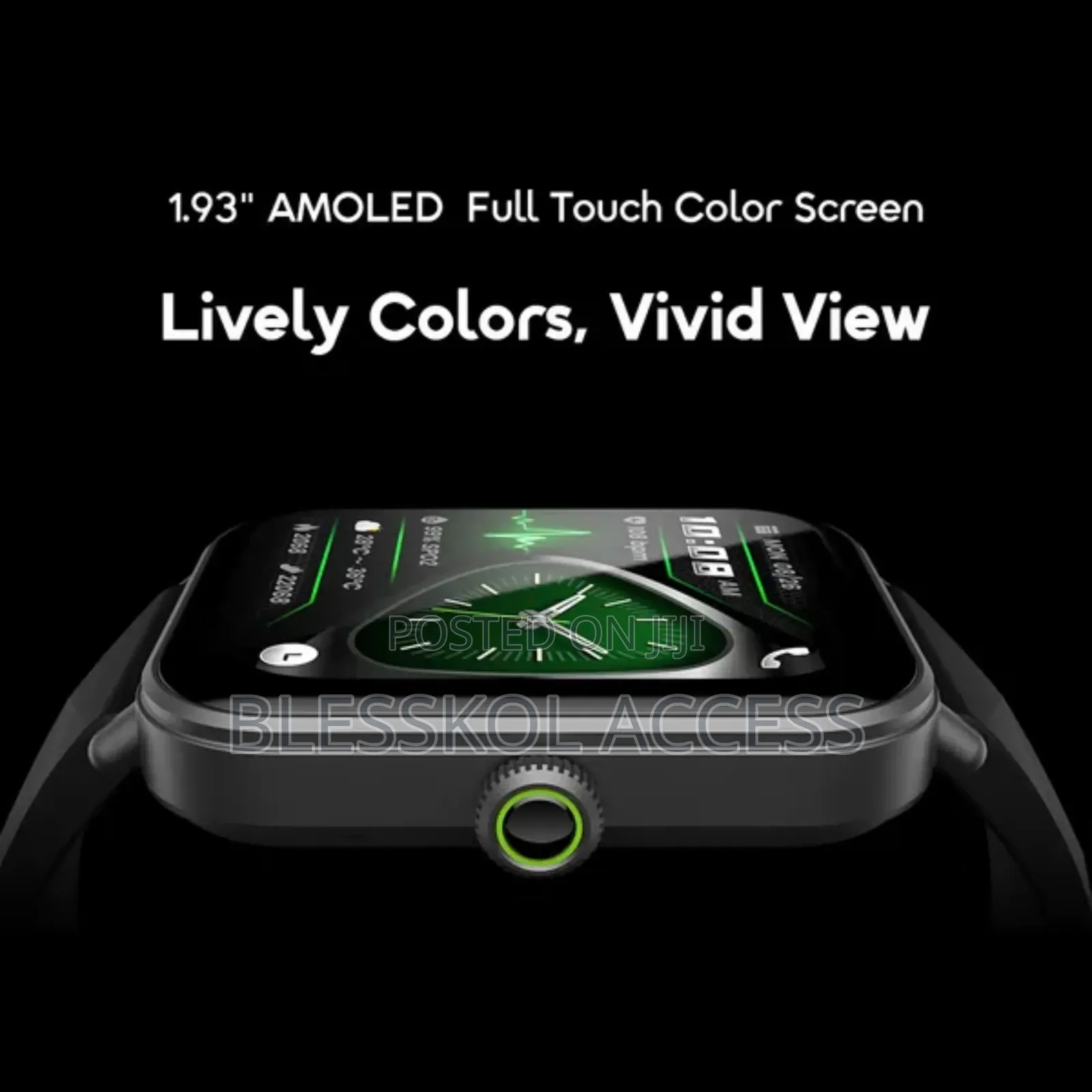 Oraimo Watch Nova 2 Lite 1.93'' Amoled Touch Color Screen Smart Watch