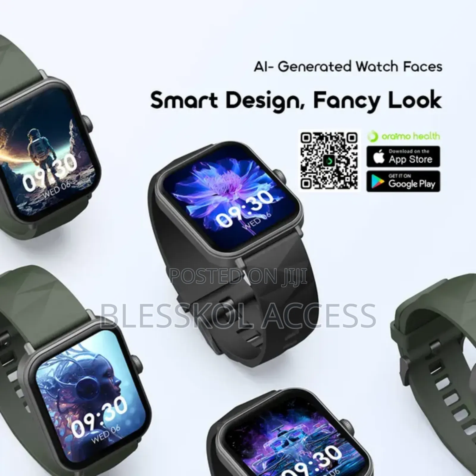 Oraimo Watch Nova 2 Lite 1.93'' Amoled Touch Color Screen Smart Watch