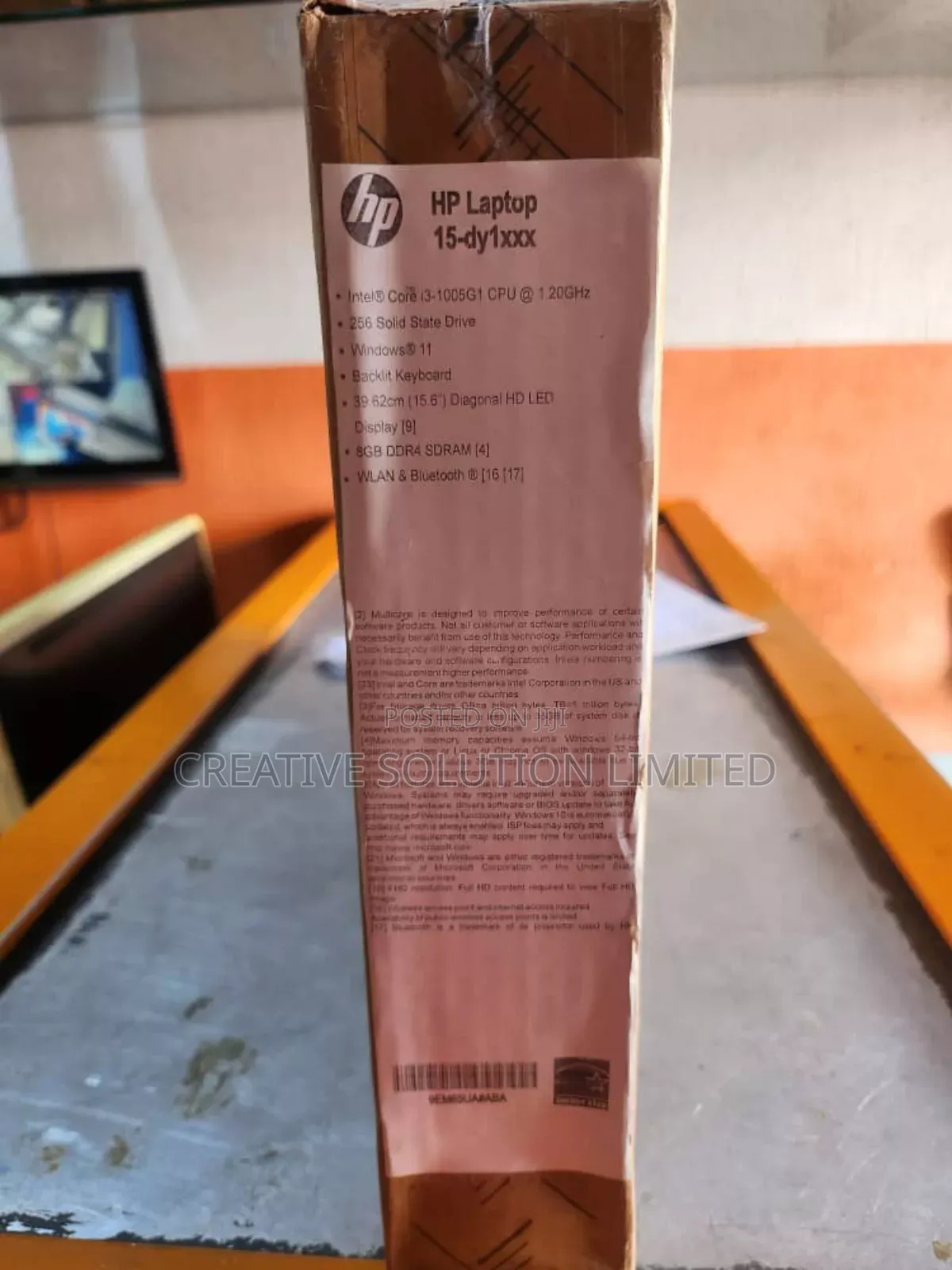 New Laptop HP 15 8GB Intel Core I3 SSD 256GB
