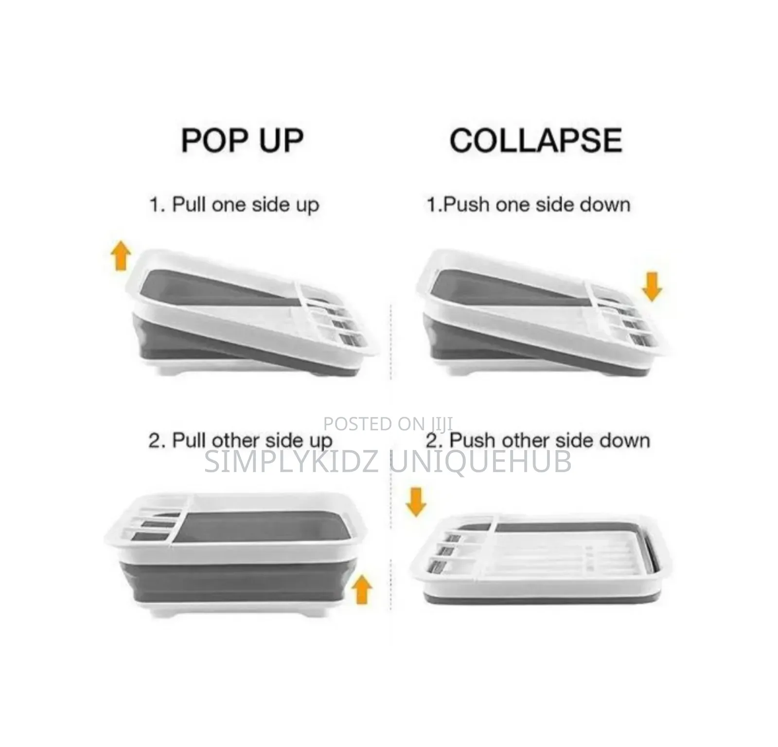 Foldable Plate Rack
