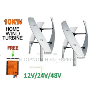 Power Your Home or Business With 10kw 48v Vertical Wind Energy Turbine