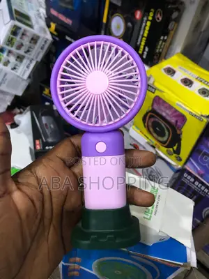 Mini Handheld Rechargeable Fan in Aba, Abia State