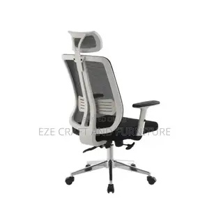 White Backrest Butterfly Ergonomic Chair