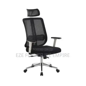 White Backrest Butterfly Ergonomic Chair