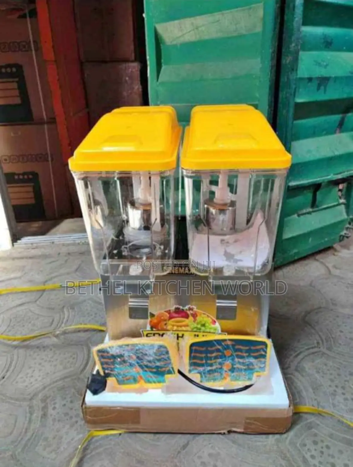2 Chamber Juice Dispenser