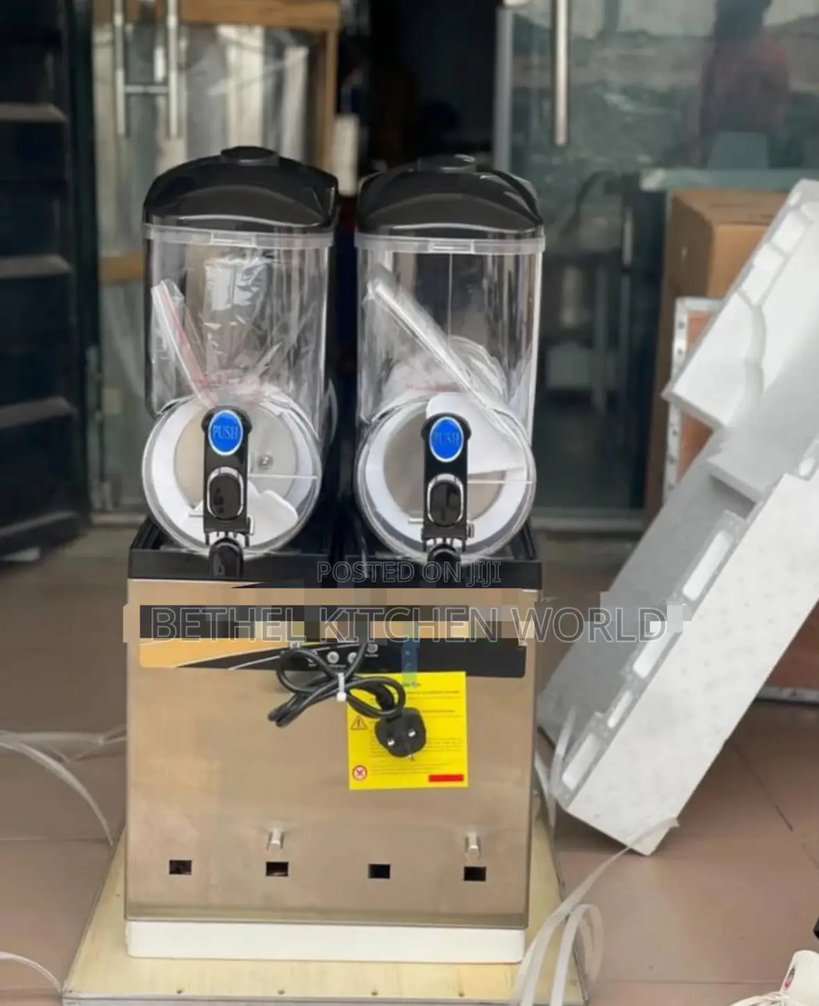Commercial 2 Chamber Slush Machine