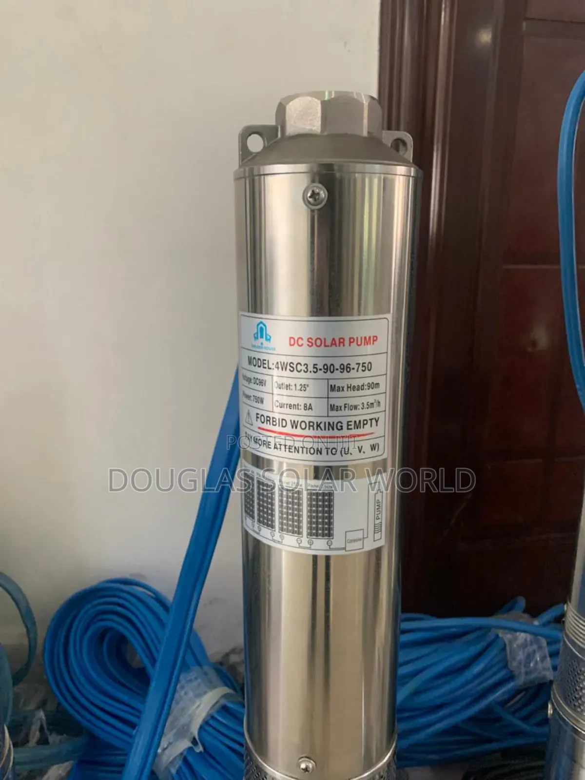 1hp Golden House Solar Pump