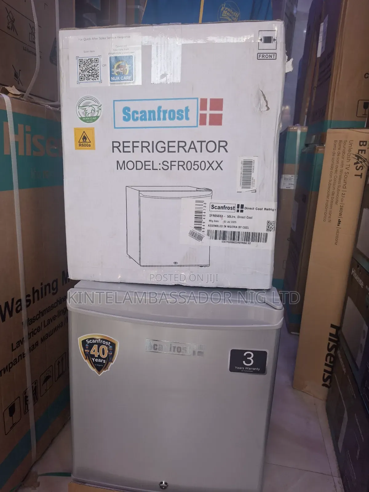 Scanfrost  Refrigerator - Sfr050xx