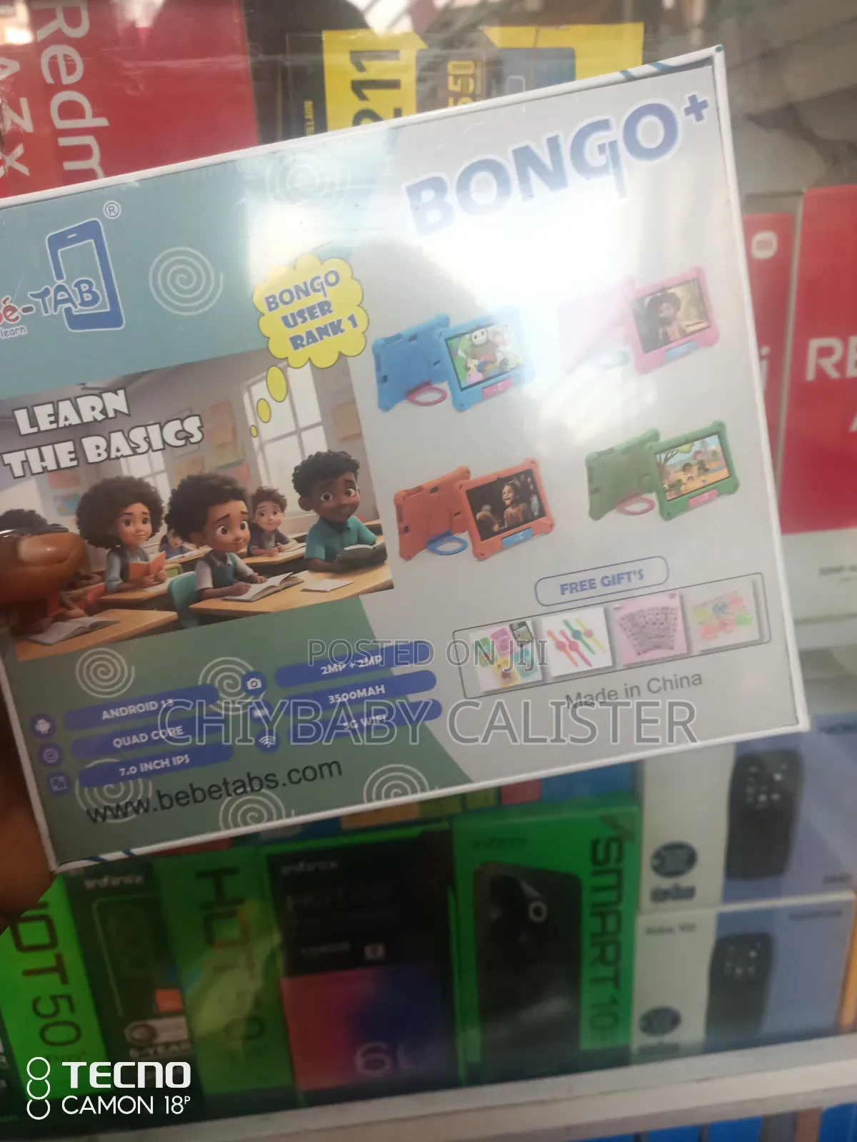 New Bebe Bongo 256 GB