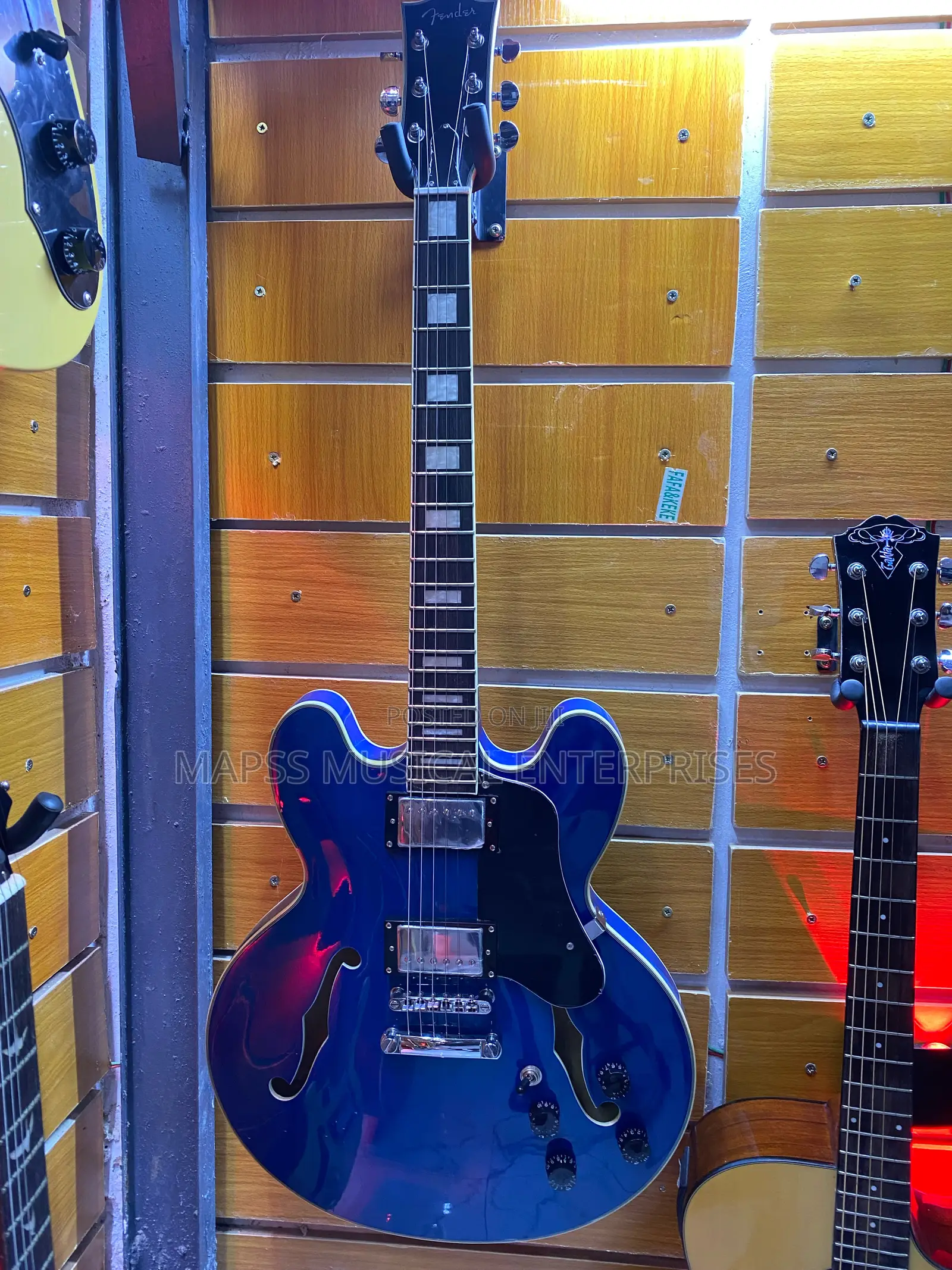Fender Semi Hollow Electric Jazz Guitar