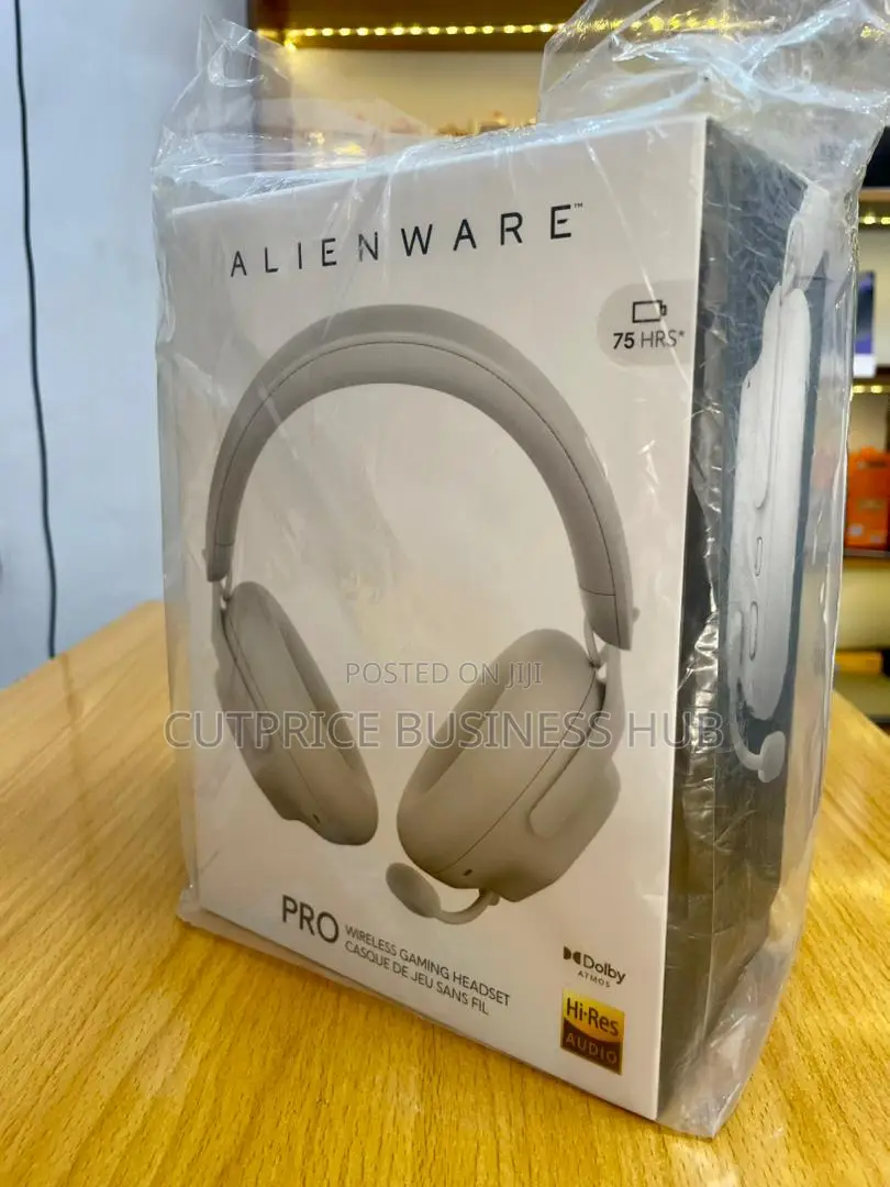 Alienware Pro Wireless Gaming Headset Bluetooth 5.3 Fast Charge 24hrs