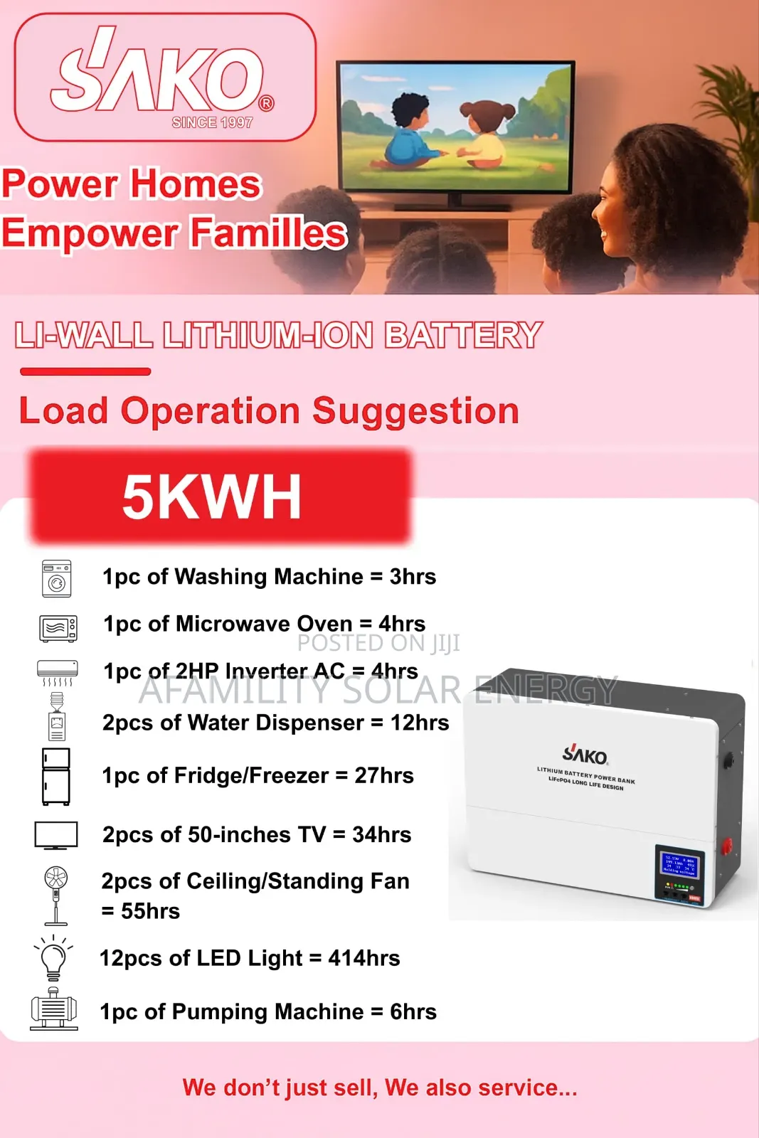 5kwh Lithium Battery Sako