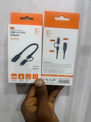 Lightning/Type-C Usb 3.0 Otg Adapter Cable