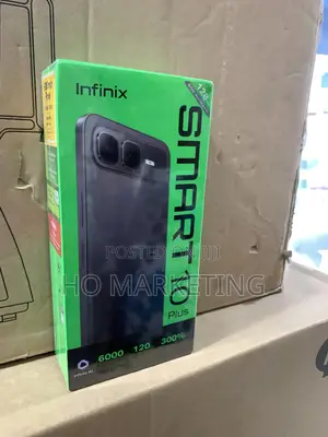 New Infinix Smart 10 Plus 128 GB Black