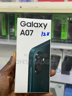 New Samsung Galaxy A07 4G 128 GB Black