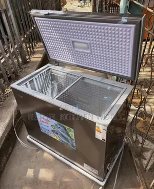 Snowsea Freezer With Inner Sliding Glass