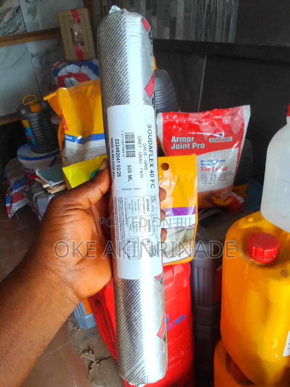 Soudaflex Construction Joint Adhesive Sealant Polyurethane