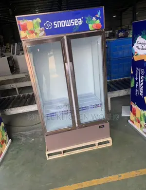 Double Door Snowsea Display Chiller
