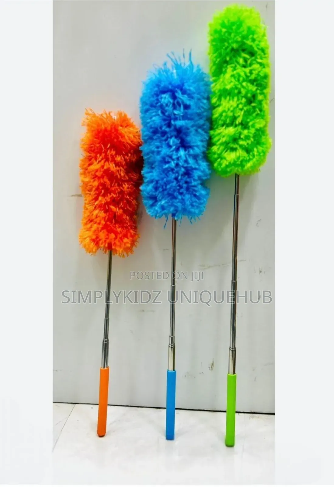 Microfibre Duster With Adjustable Long Handle for Cleaning