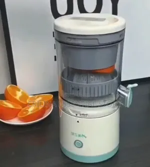 Portable Electric Citrus Juicer With Usb Charging Capabilities.