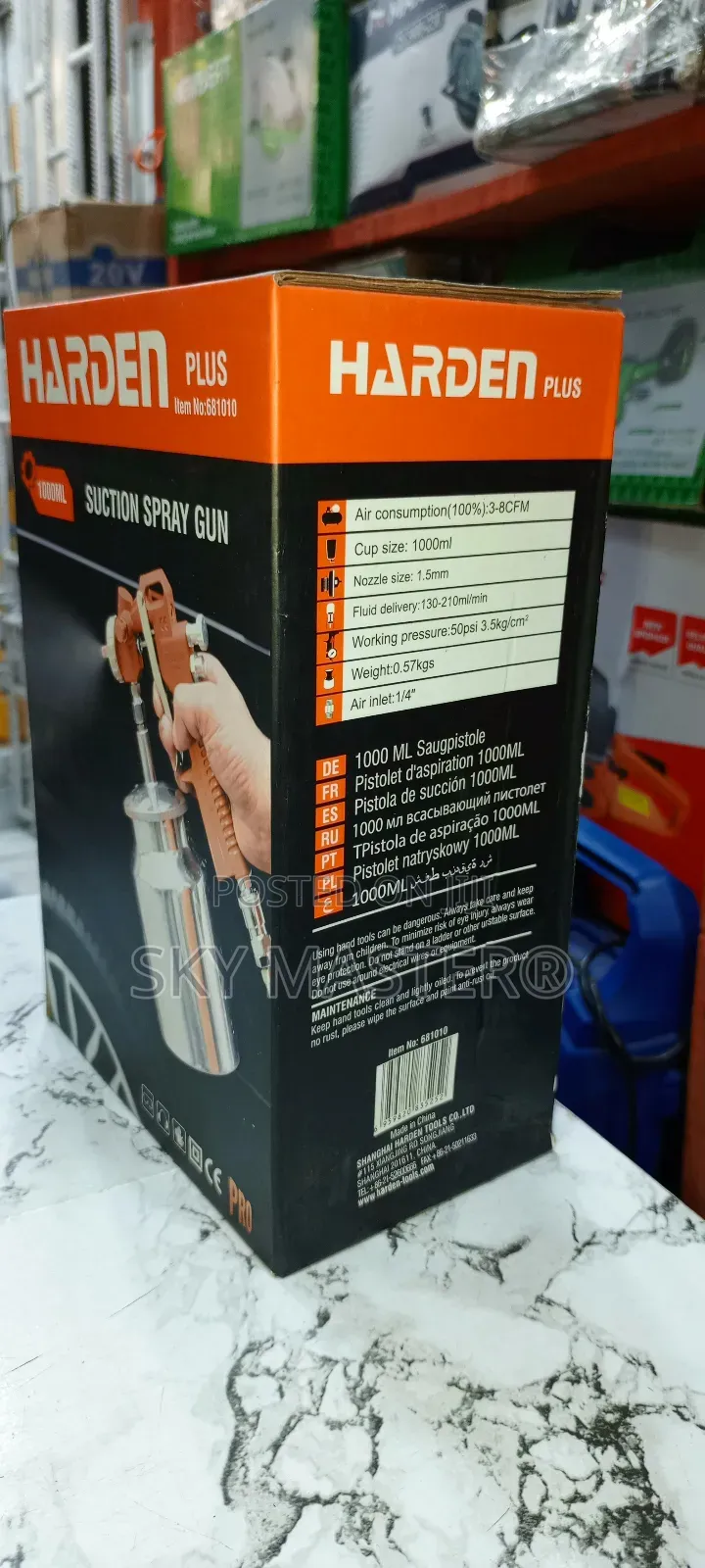 1000ml Suction Spray Gun