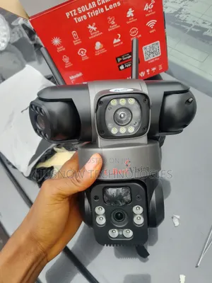Sales Installation of Double Triple Lens Solar PTZ Cameras