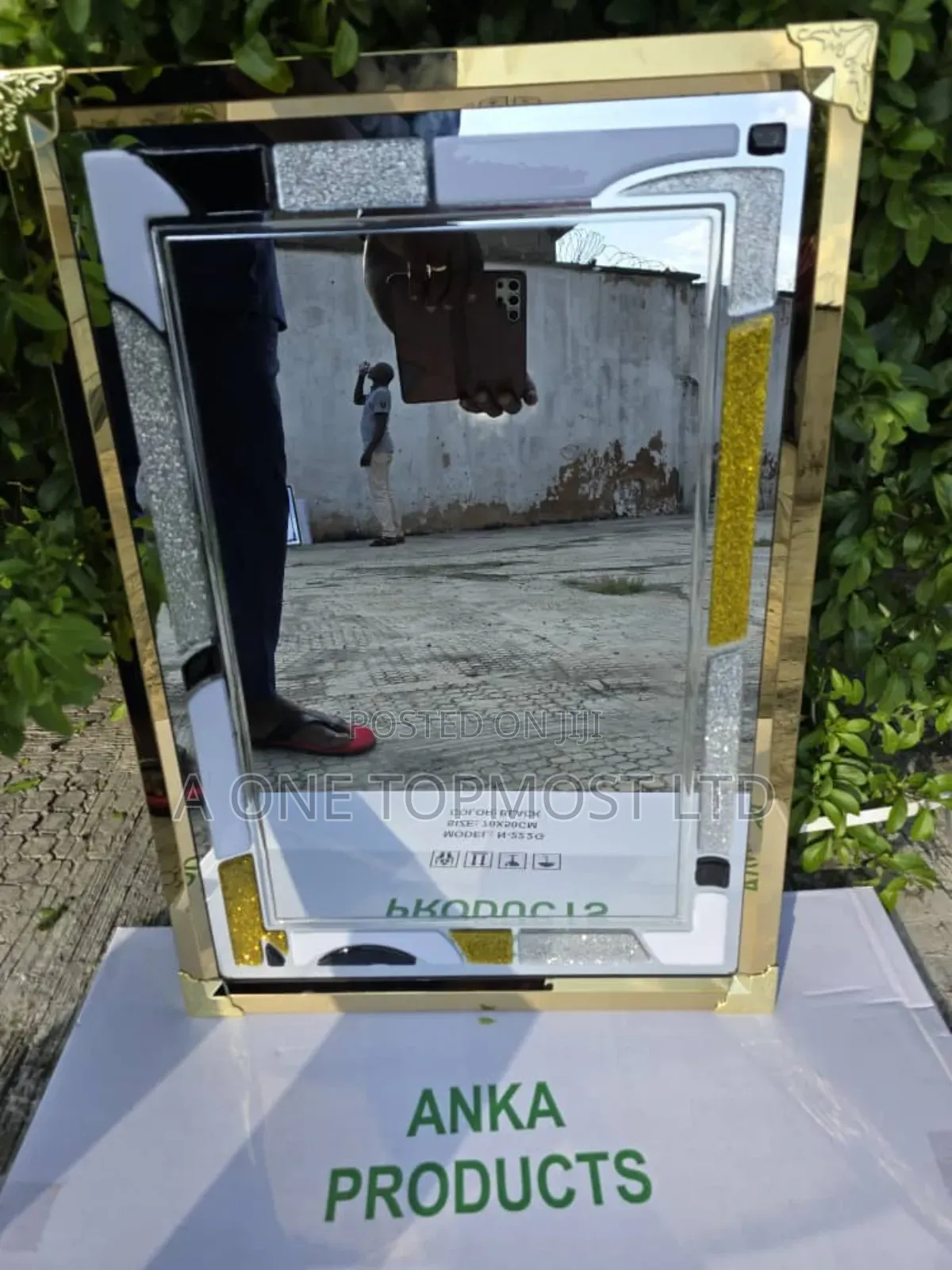 Gold Design Mirror