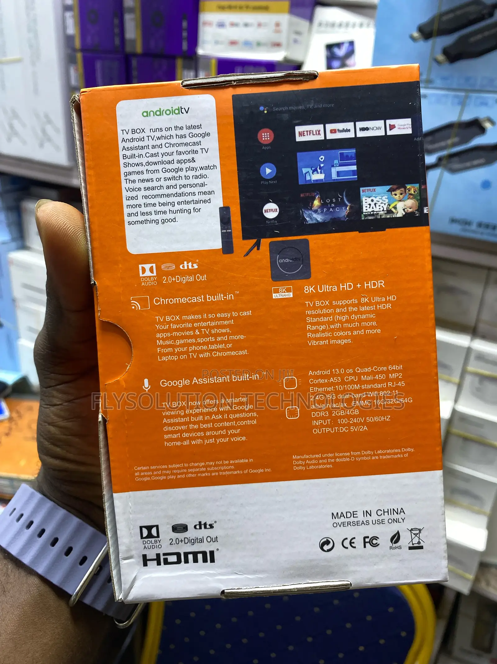 Android Tv Ultra Hd Set-Top Box