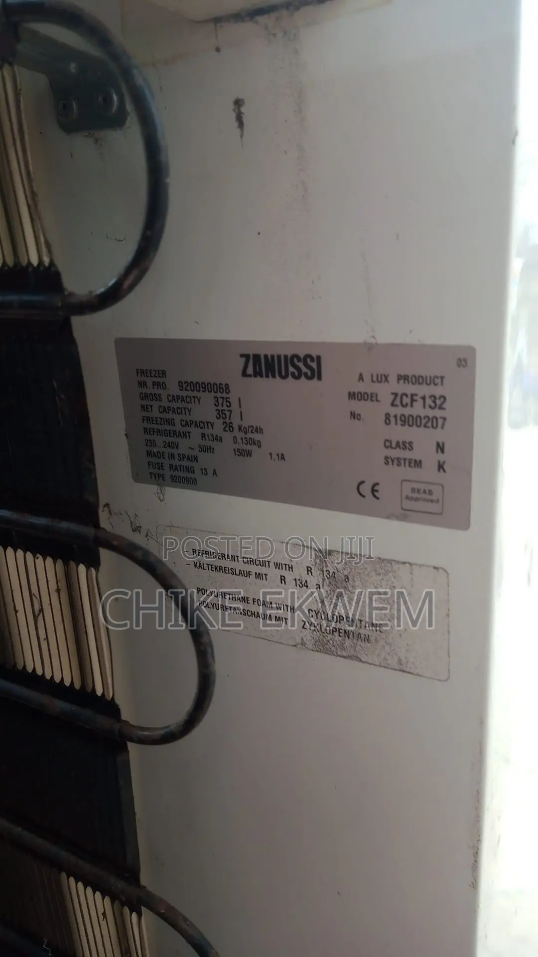 Zanussi Zcf132 Chest Freezer.