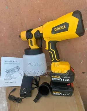 Dewalt Cordless Spray Gun