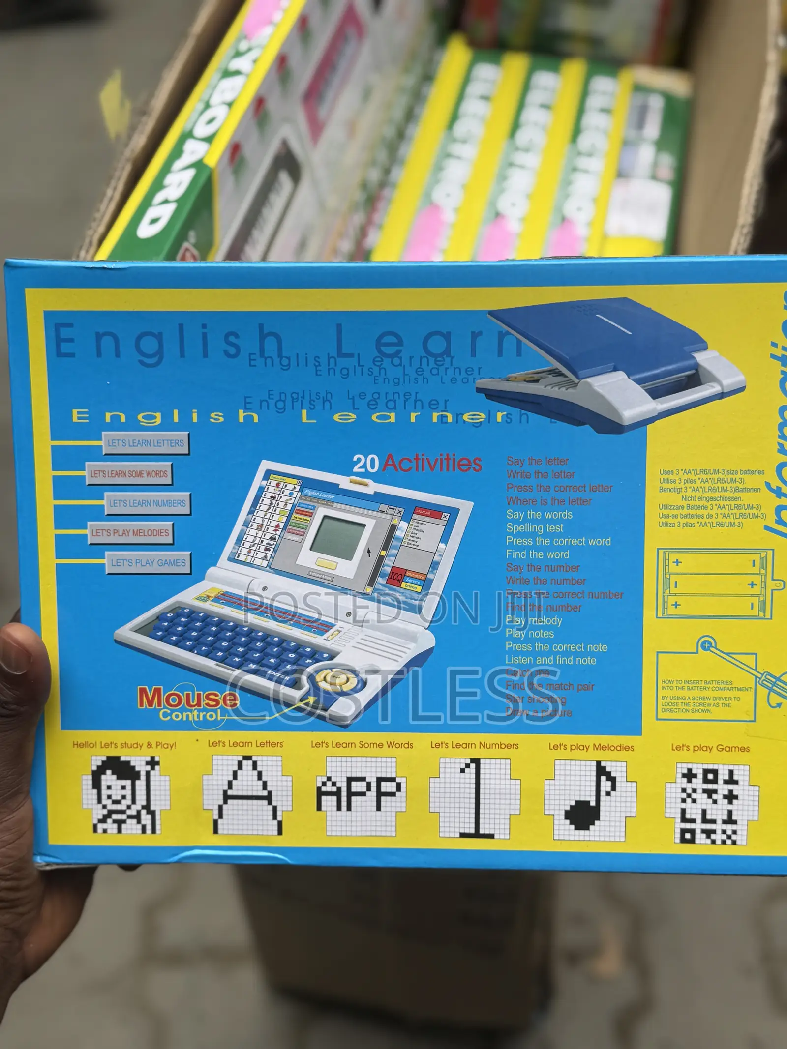 English Learner" Educational Toy Laptop
