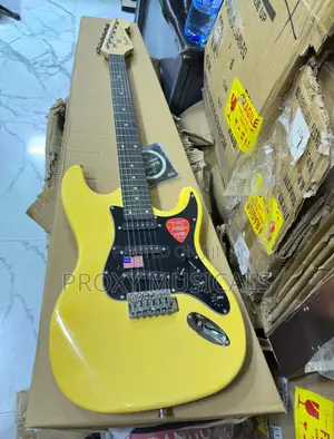 Fender Sqiure Electric Lead Guitar - Yellow