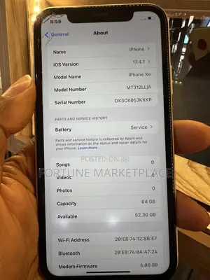 Apple iPhone XR 64 GB White