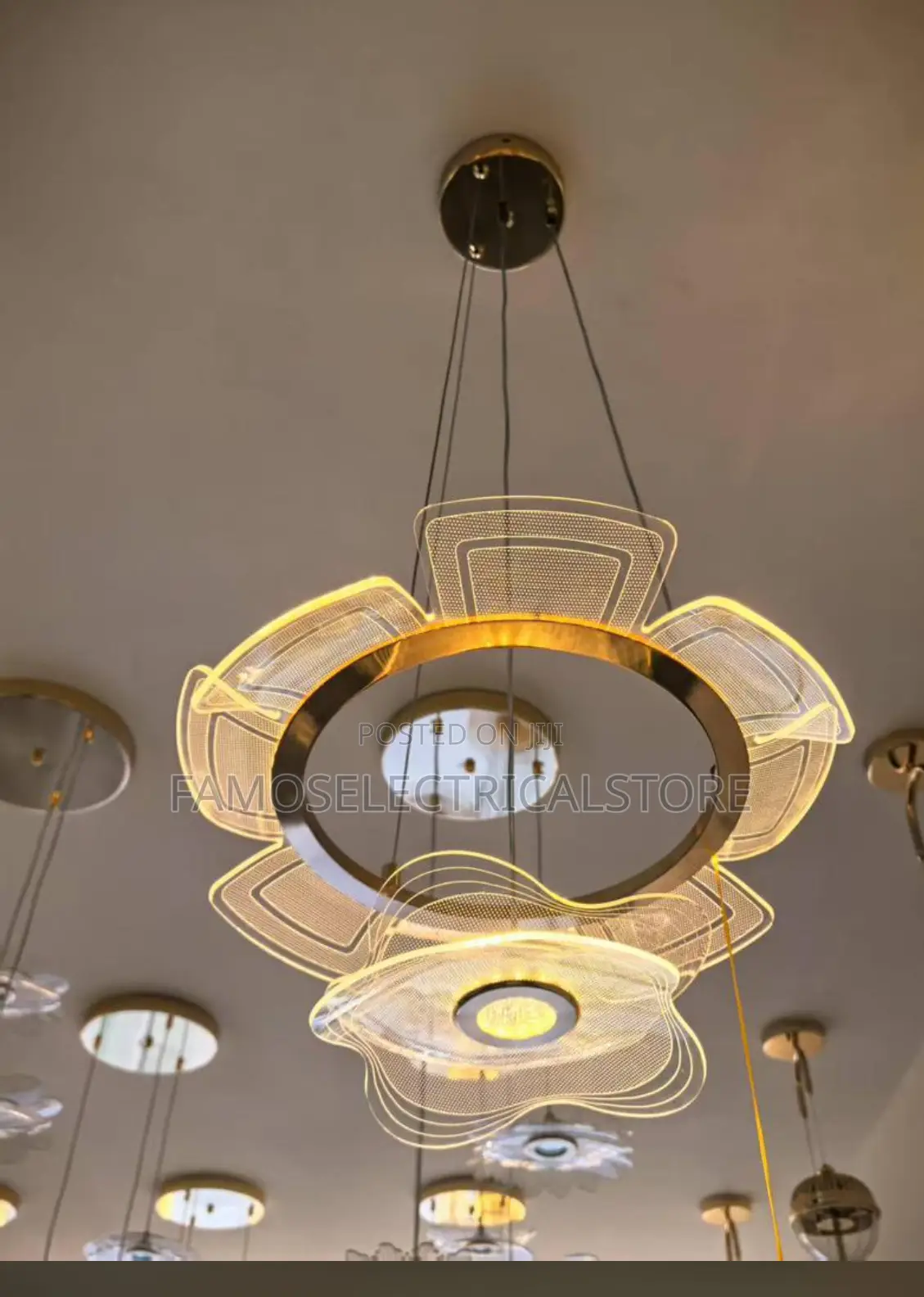 Ceiling Mounted Led Lighting Chandelier