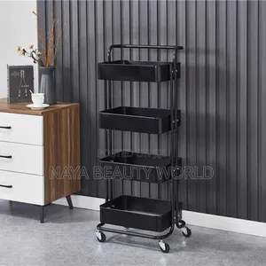 Four Steps Iron Equipment Trolley