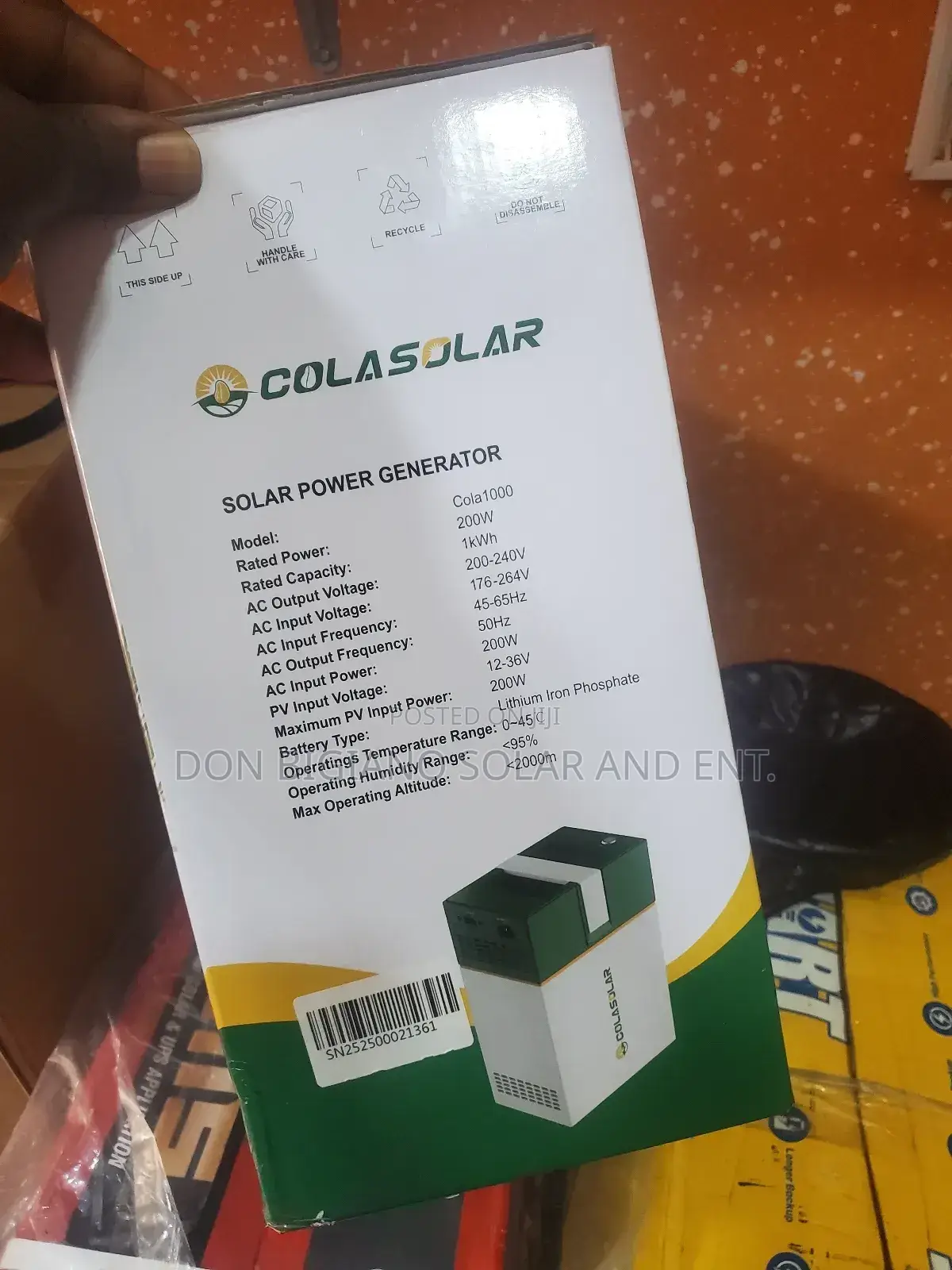Colasolar Generator