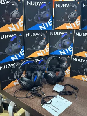 Nubwo N16 Gaming Headset Anc Microphone for Ps5 Ps4 Xbox One Switch Pc