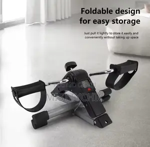LCD Display Mini Exercise Bicycle Portable Thin