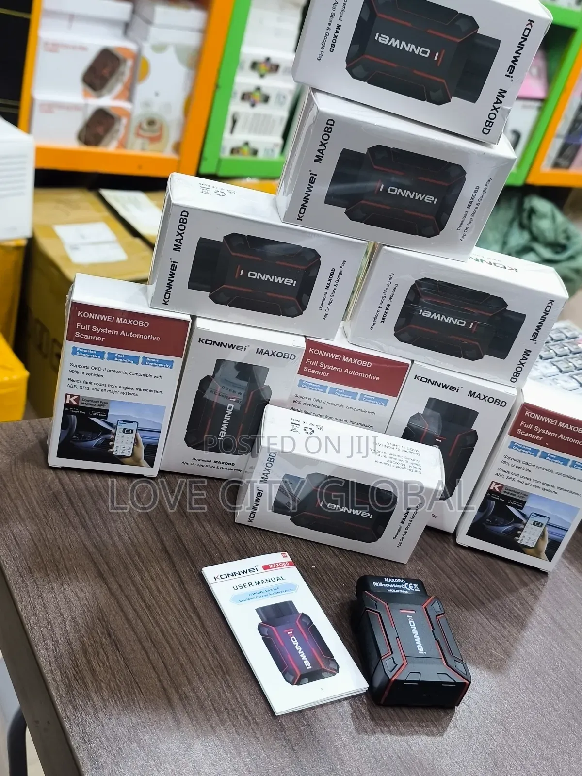 Konnwei Maxobd Full System Scanner for Android Ios Obd Diagnostic Tool