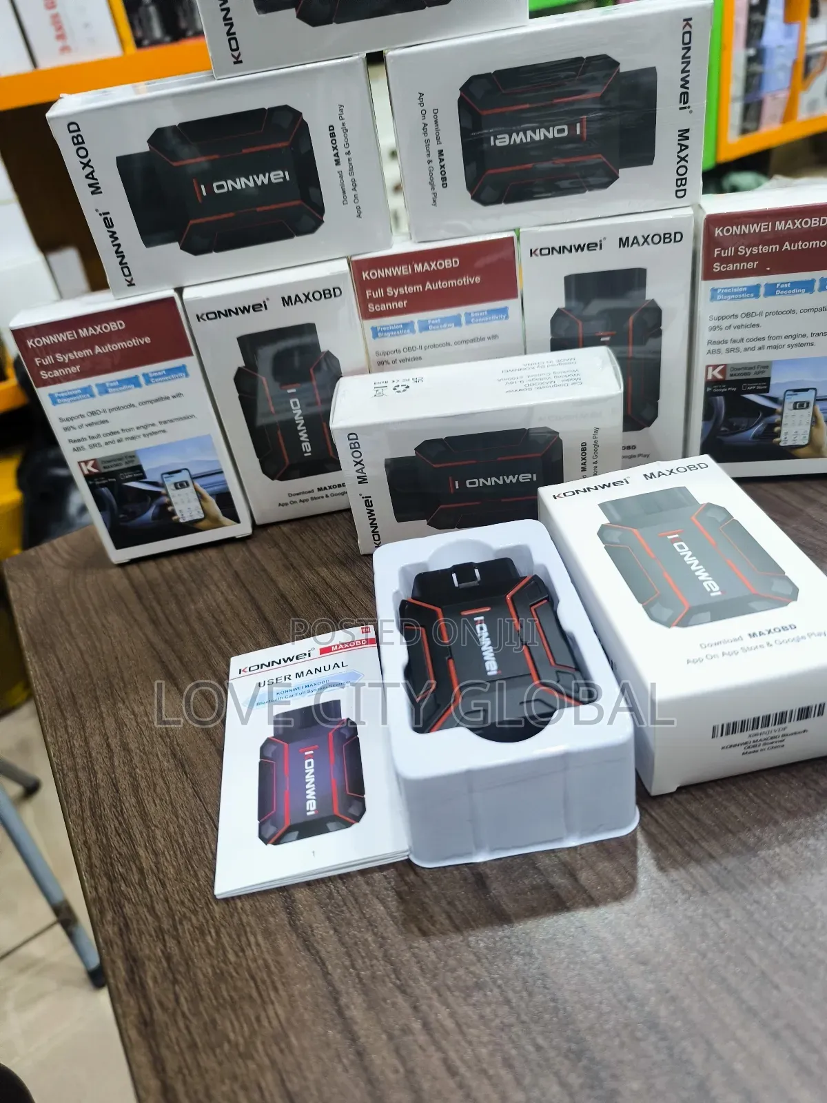 Konnwei Maxobd Full System Scanner for Android Ios Obd Diagnostic Tool