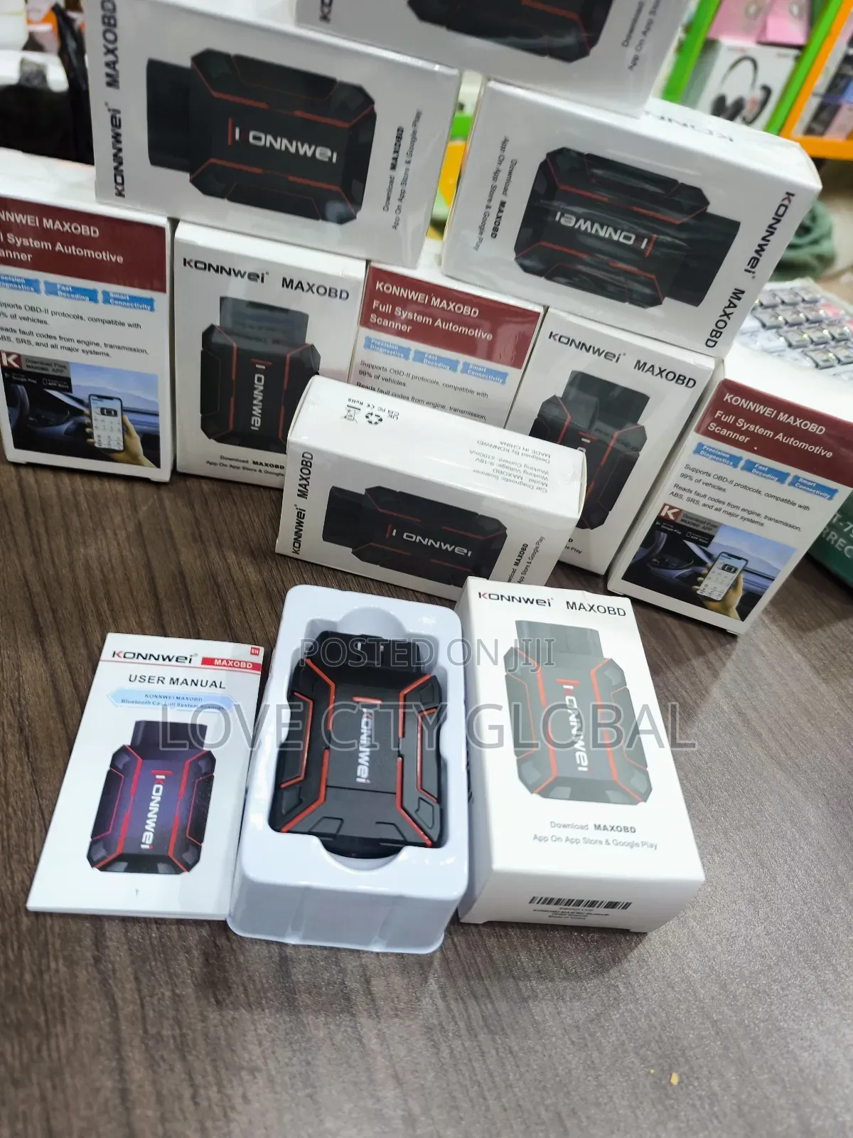 Konnwei Maxobd Full System Scanner for Android Ios Obd Diagnostic Tool