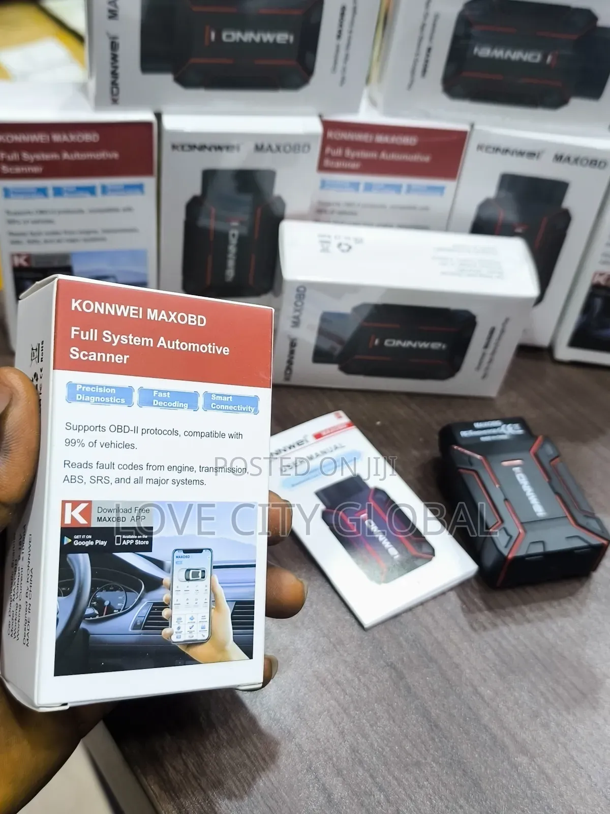 Konnwei Maxobd Full System Scanner for Android Ios Obd Diagnostic Tool