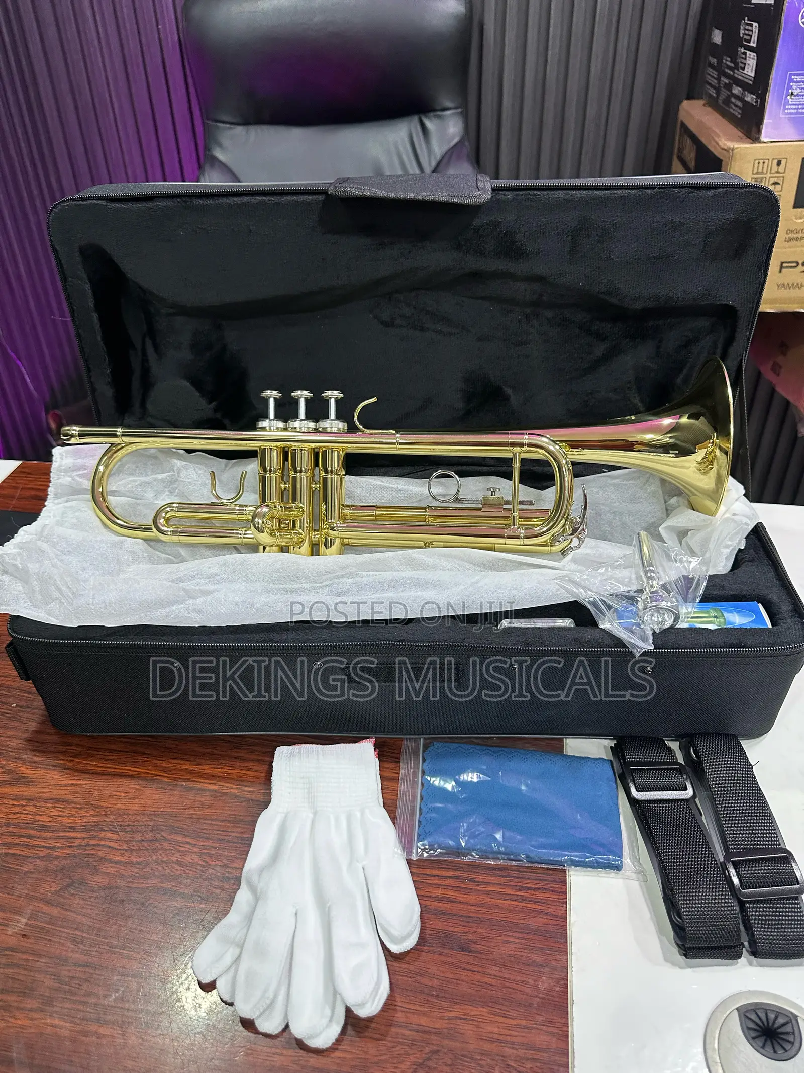 Yamaha Professional Trumpet Gold