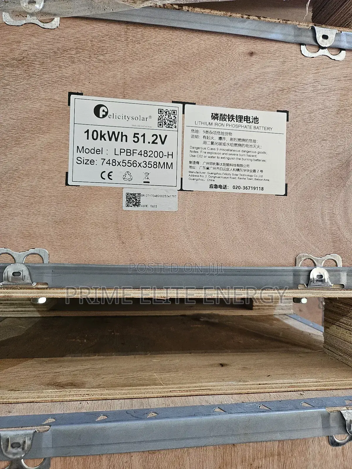Felicity Solar 10kwh Lithium Ion Battery
