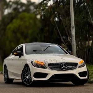 Mercedes-Benz C43 4Matic Coupe AWD (3.0L V6 9AM) 2018 White